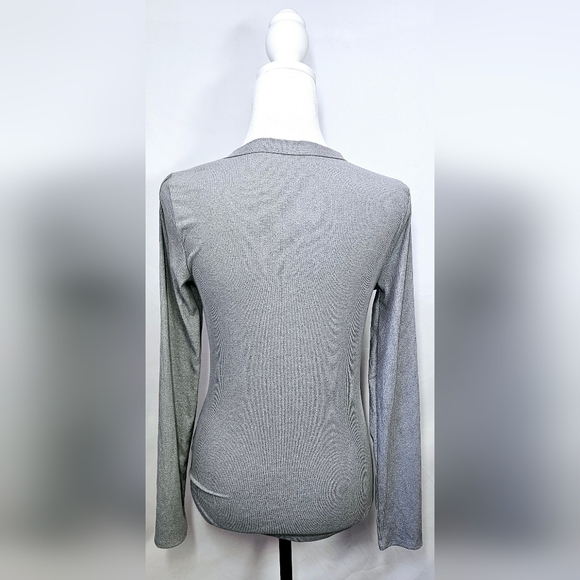 Medium Gray Long Sleeve Shirt - Picture 3 of 4